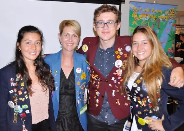 Students at a youth leadership forum